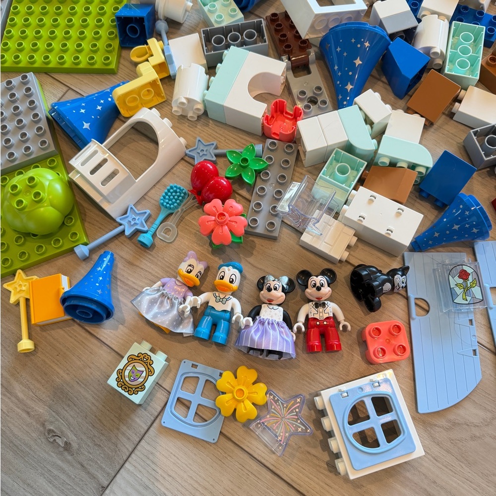 Disney 100 Lego castle Building Block Set